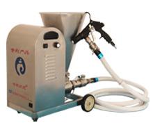 七彩貝殼真石漆噴涂機(jī)效率看速度